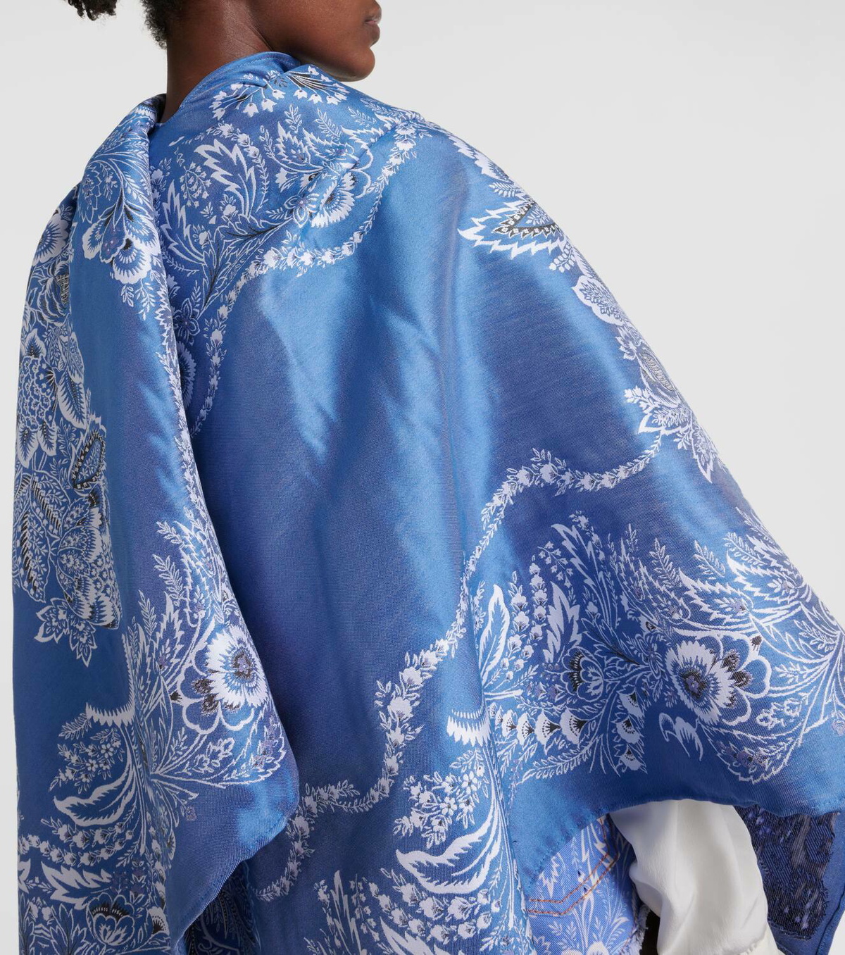 Etro Printed cape