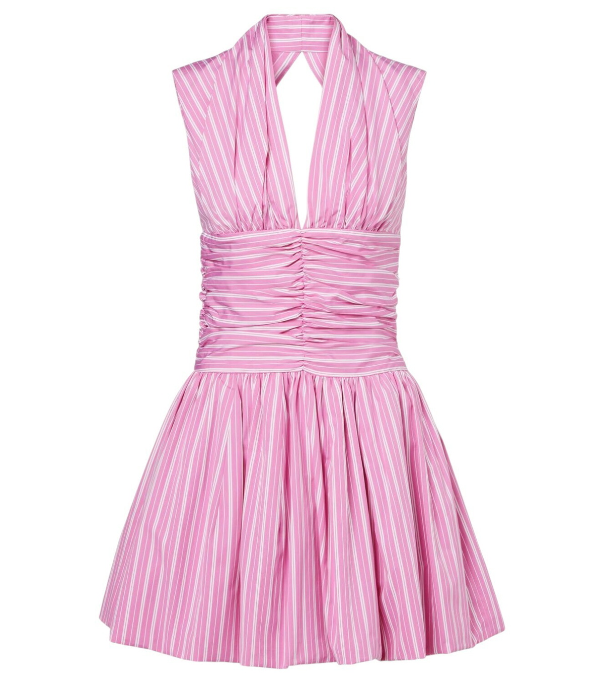 【送料&関税込】Patou Seersucker V Dress Patou Seersucker V Dress Patou