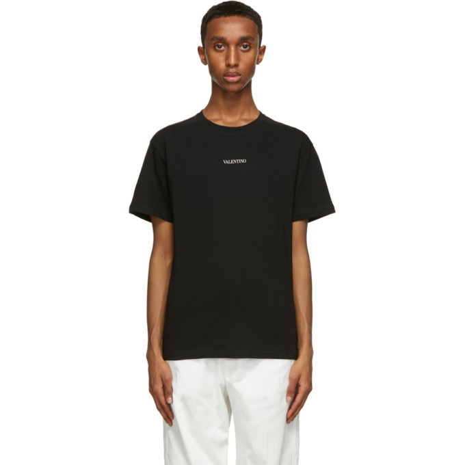 Photo: Valentino Black Logo T-Shirt