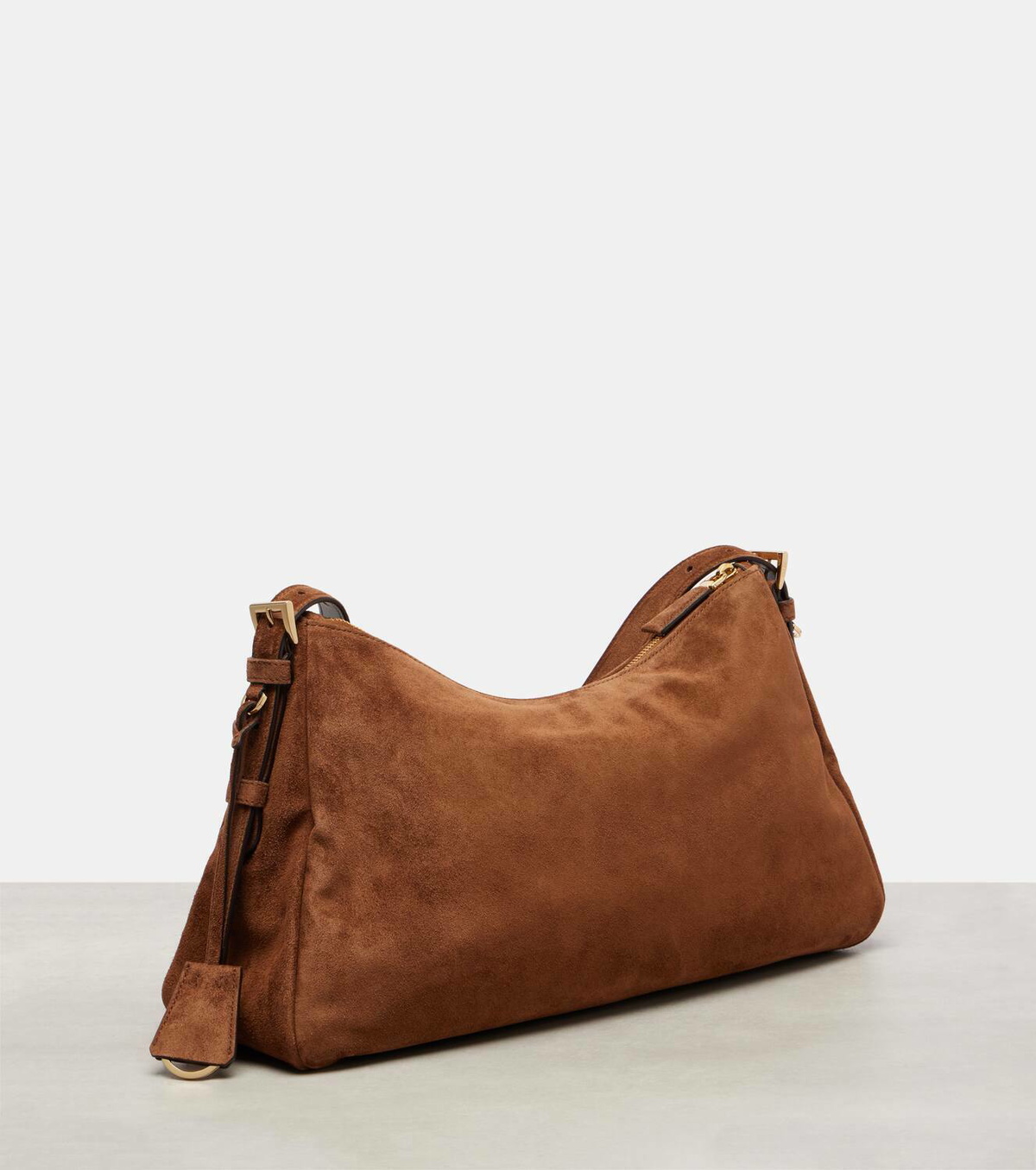 Prada Suede Darling 2024 - Brown Shoulder Bags, Handbags 