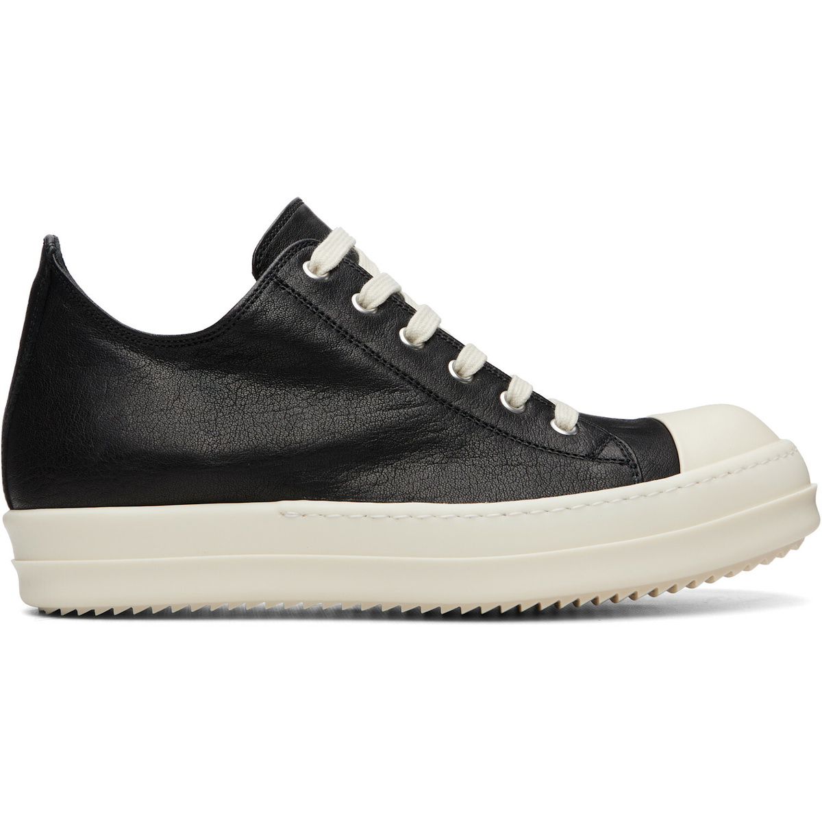Rick Owens Black Tower Low Sneaks Sneakers