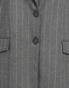 Manila Grace Womens Blazer in Grey