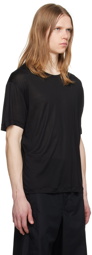 LEMAIRE Black Soft T-Shirt