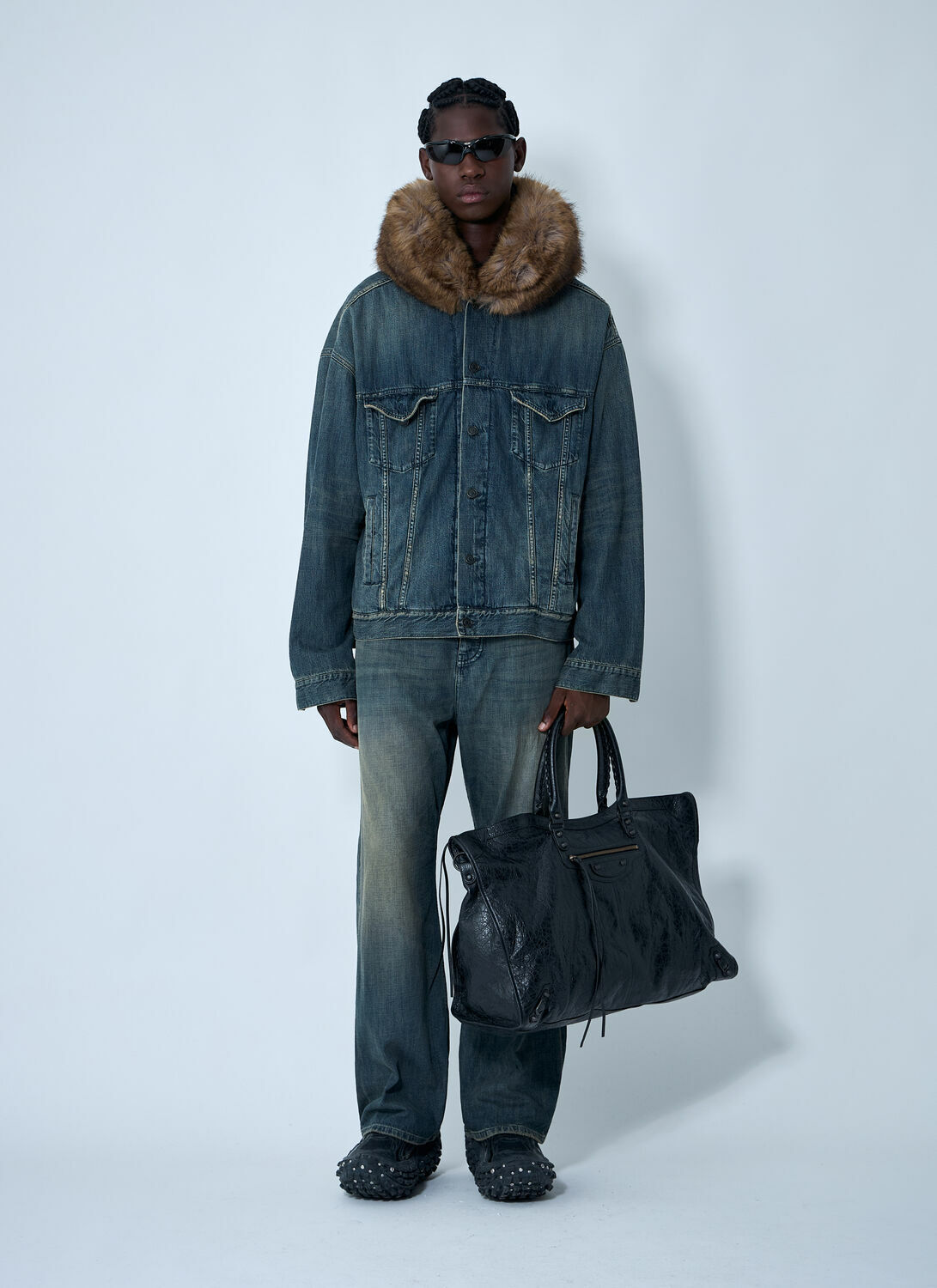 Balenciaga Boxy Denim Jacket