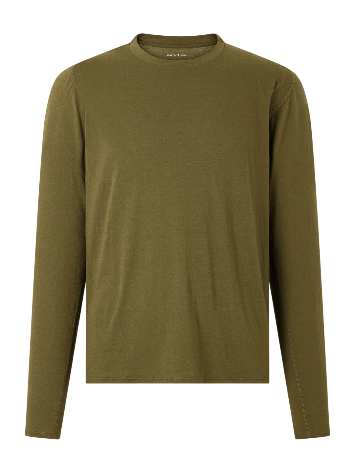Portal - Drift Merino Wool-Blend Jersey T-Shirt - Green Portal