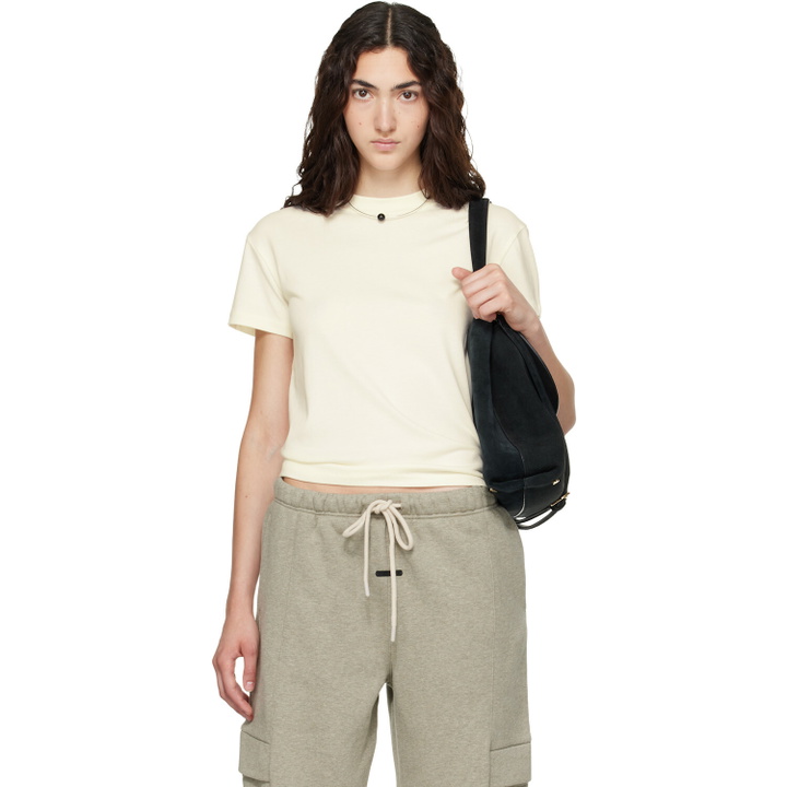 Photo: Fear of God ESSENTIALS Off-White Classic Fit T-shirt