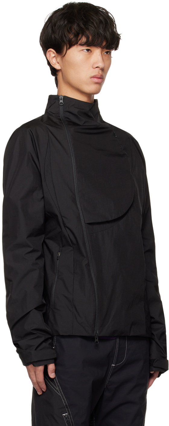 Hyein Seo Black Paneled Jacket Hyein Seo