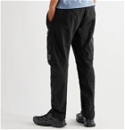 C.P. Company - Slim-Fit Tapered Cotton-Blend Cargo Trousers - Black