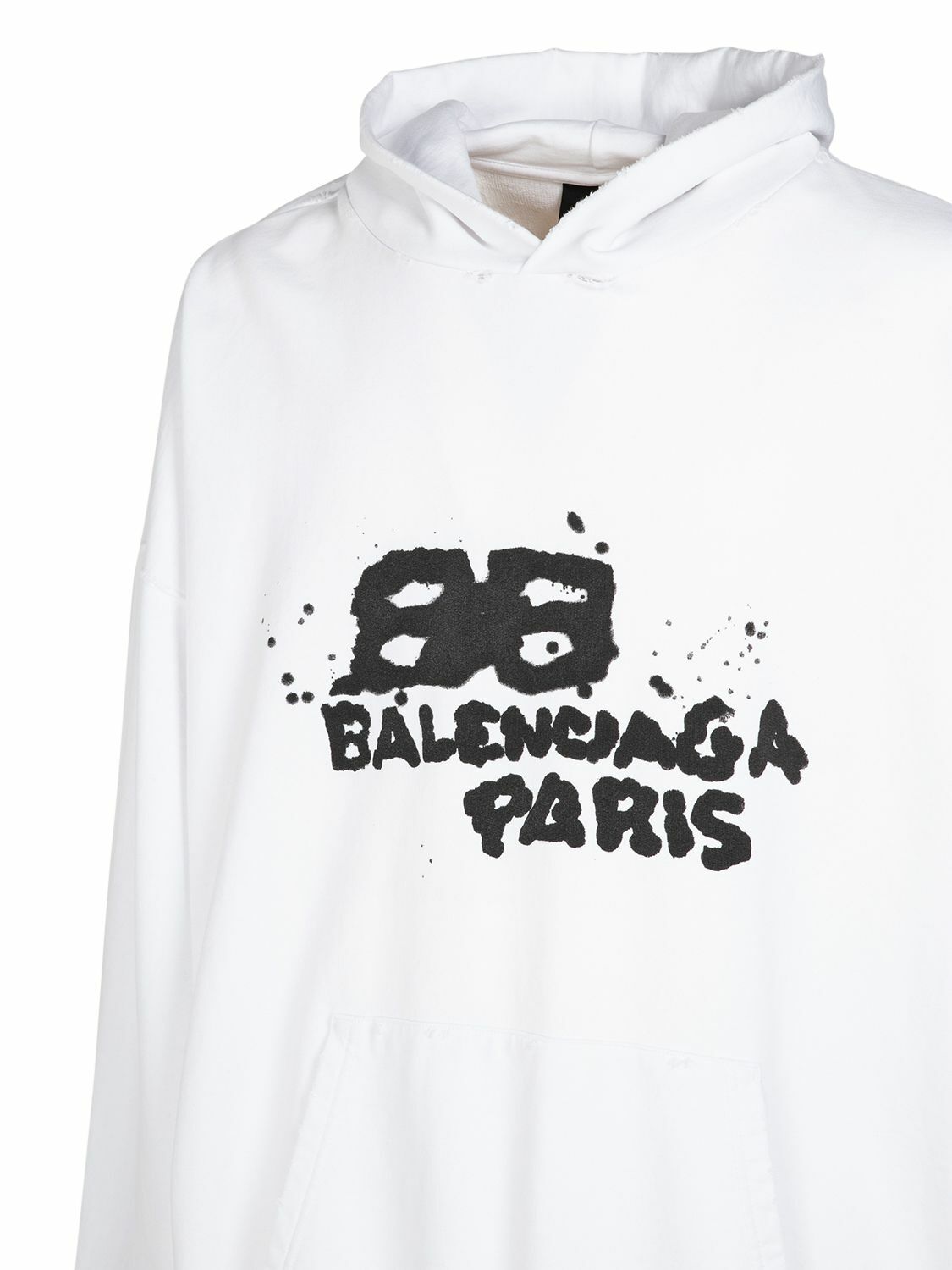 BALENCIAGA Cotton Hoodie Balenciaga C3370762 A3a7 4c69 B4dc 