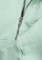 Colorful Standard Half-zip Cotton Sweatshirt Mint