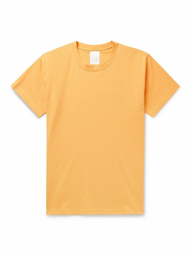 Photo: Stockholm Surfboard Club - Logo-Print Organic Cotton-Jersey T-Shirt - Orange