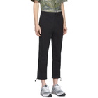 Comme des Garcons Homme Black Ripstop Peach Trousers