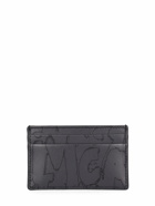 ALEXANDER MCQUEEN - All Over Logo Leather Card Case