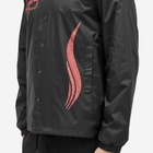 Pleasures Men's Griptape Coach Jacket in Black