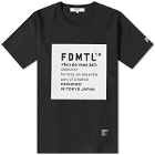 FDMTL Men's Square Logo T-Shirt in Sumi