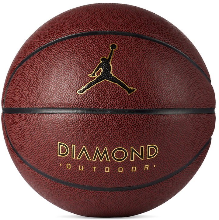 Photo: Nike Jordan Burgundy Jordan Diamond Outdoor 8P Basketball