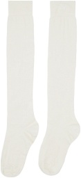AMBUSH White Overknee Socks