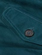 Baracuta - G9 Suede Harrington Jacket - Green