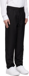 Comme des Garçons Shirt Black Zip Trousers