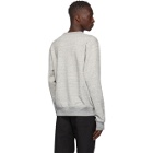 Naked and Famous Denim Grey Heavyweight Terry Crewneck