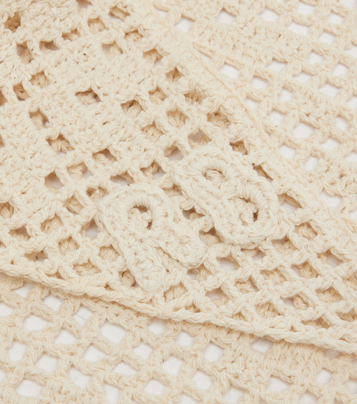 Ruslan Baginskiy Crochet cotton scarf