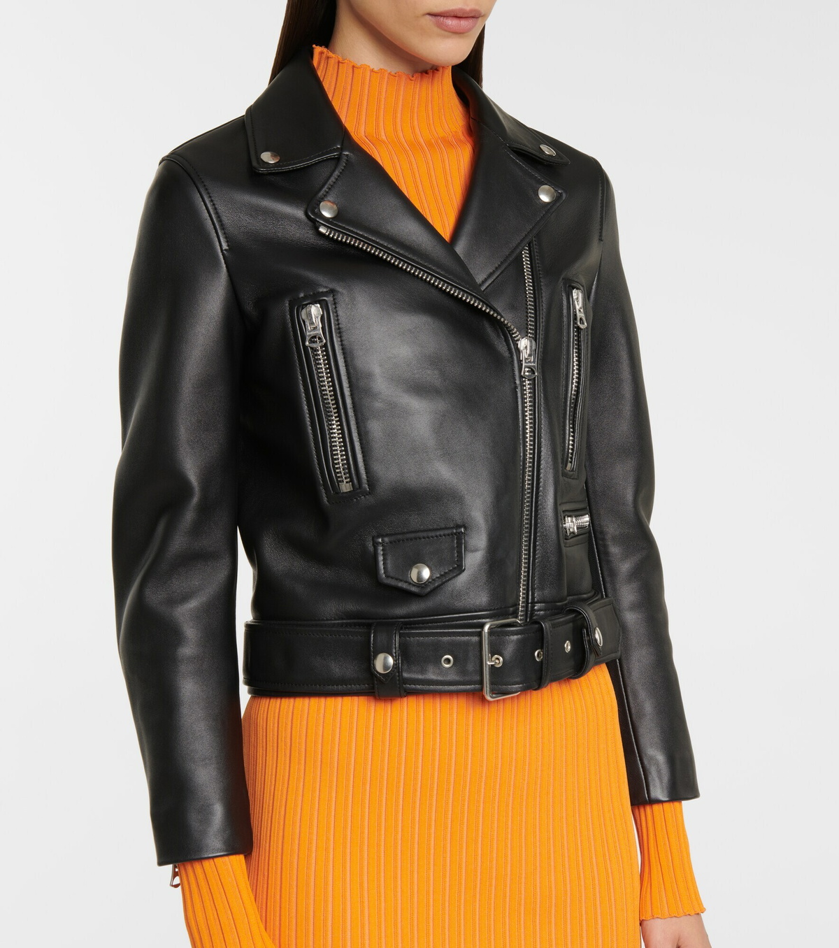 【acne studious】廃盤 レアleather chore jacket acne studious】廃盤 レアleather chore jacket