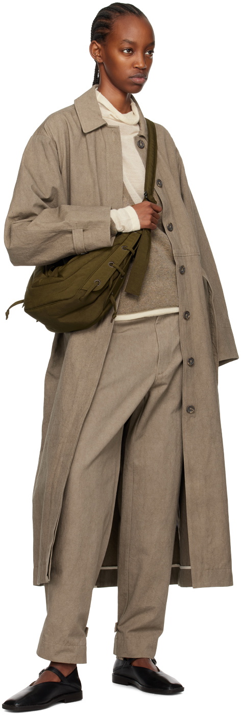Lauren Manoogian Taupe Belted Trench
