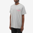 Alexander McQueen Men's Small Logo T-Shirt in Pale Grey