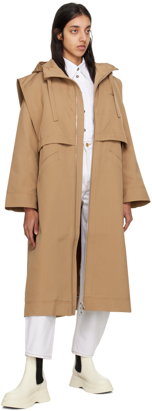 Ganni hotsell oversized coat