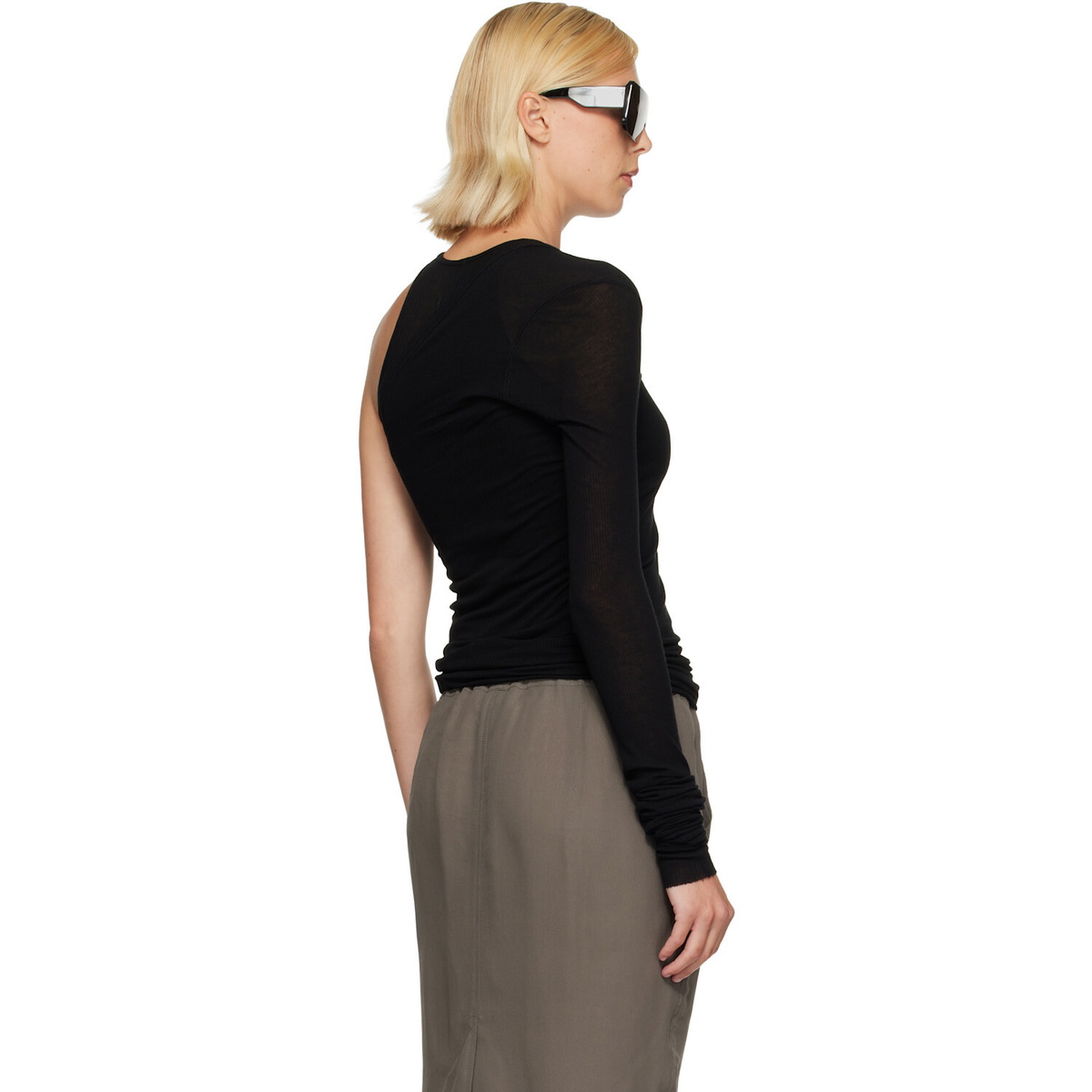 Rick Owens Black Tower Banana Top