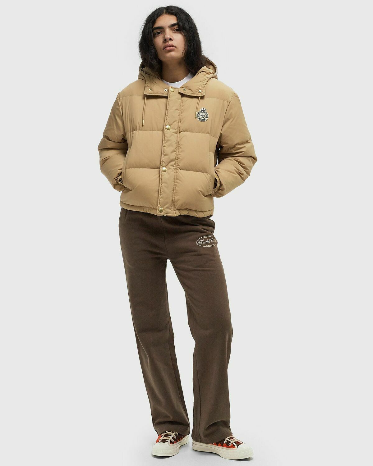 9090 ダウン Logo Rich Puffer Jacket Lサイズ 9090 90 Logo Rich Puffer Jacket ダウン