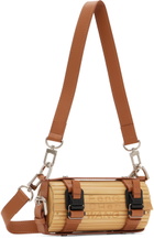 Feng Chen Wang Beige & Brown Small Bamboo Bag