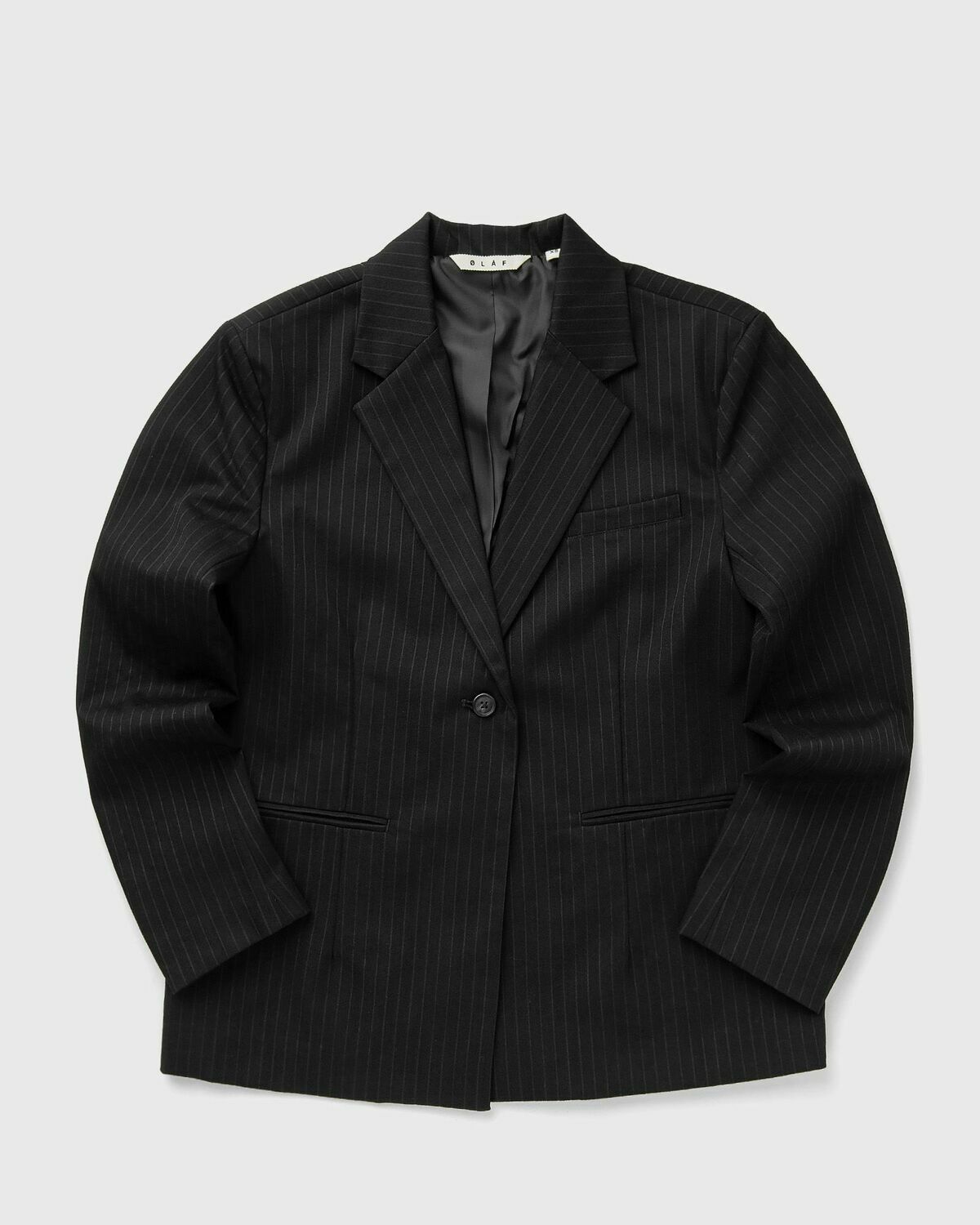 ØLÅF PINSTRIPE BLAZER Black Women