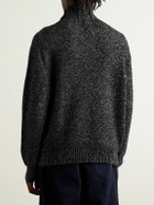 Inis Meáin - Organic Cashmere Rollneck Sweater - Black
