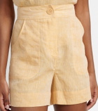 Eres Enjouee linen shorts