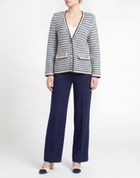 Veronica Beard Womens Jacket Light in Blue