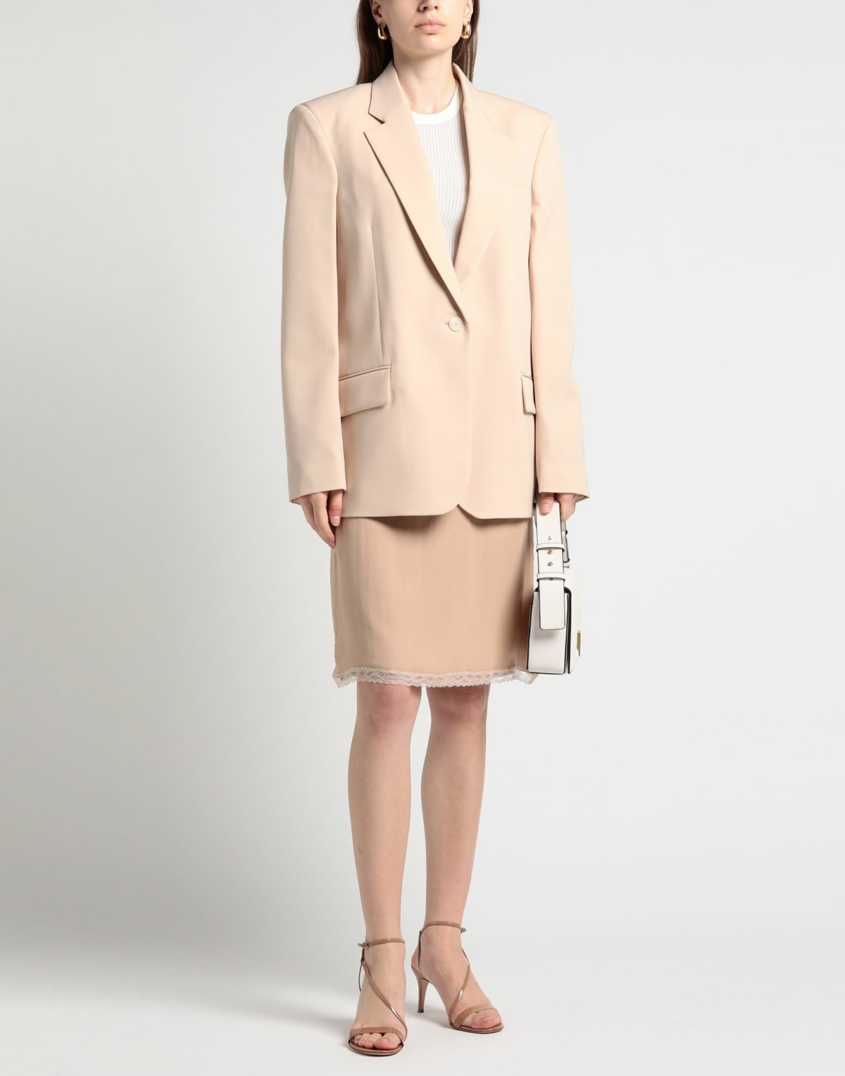 Stella Mccartney Womens Blazer Apricot