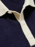 Onia - Slim-Fit Merino Wool Polo Shirt - Blue