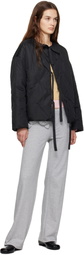 Sleeper Black Ukiyo Puffer Jacket