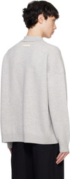 Nanushka Gray Elieke Polo