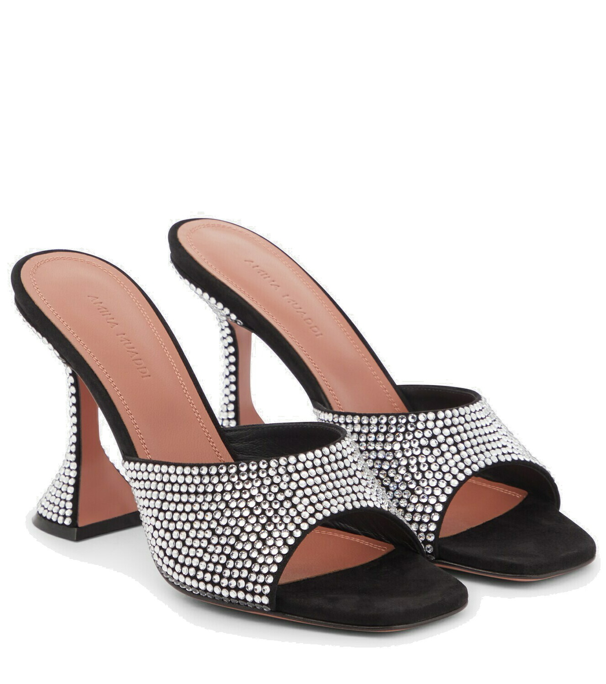amina muaddi leopard mules
