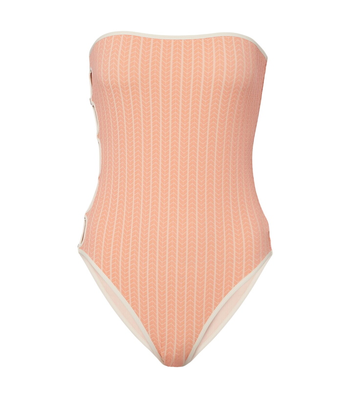 Photo: Eres Golden chevron swimsuit
