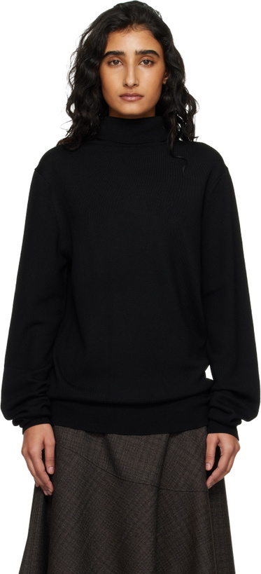 Photo: The Frankie Shop Black Eve Thin Turtleneck