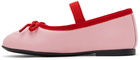 Gucci Baby Pink Double G Ballet Flats