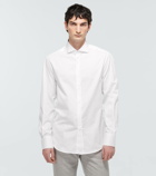 Brunello Cucinelli - Long-sleeved cotton shirt