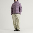 Mellow Clo Men's Summit Puffer Jacket in Rich Plum