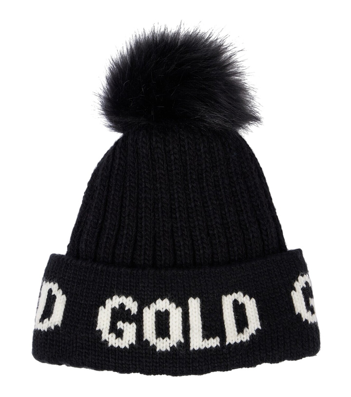 Photo: Goldbergh Hodd logo ribbed-knit beanie