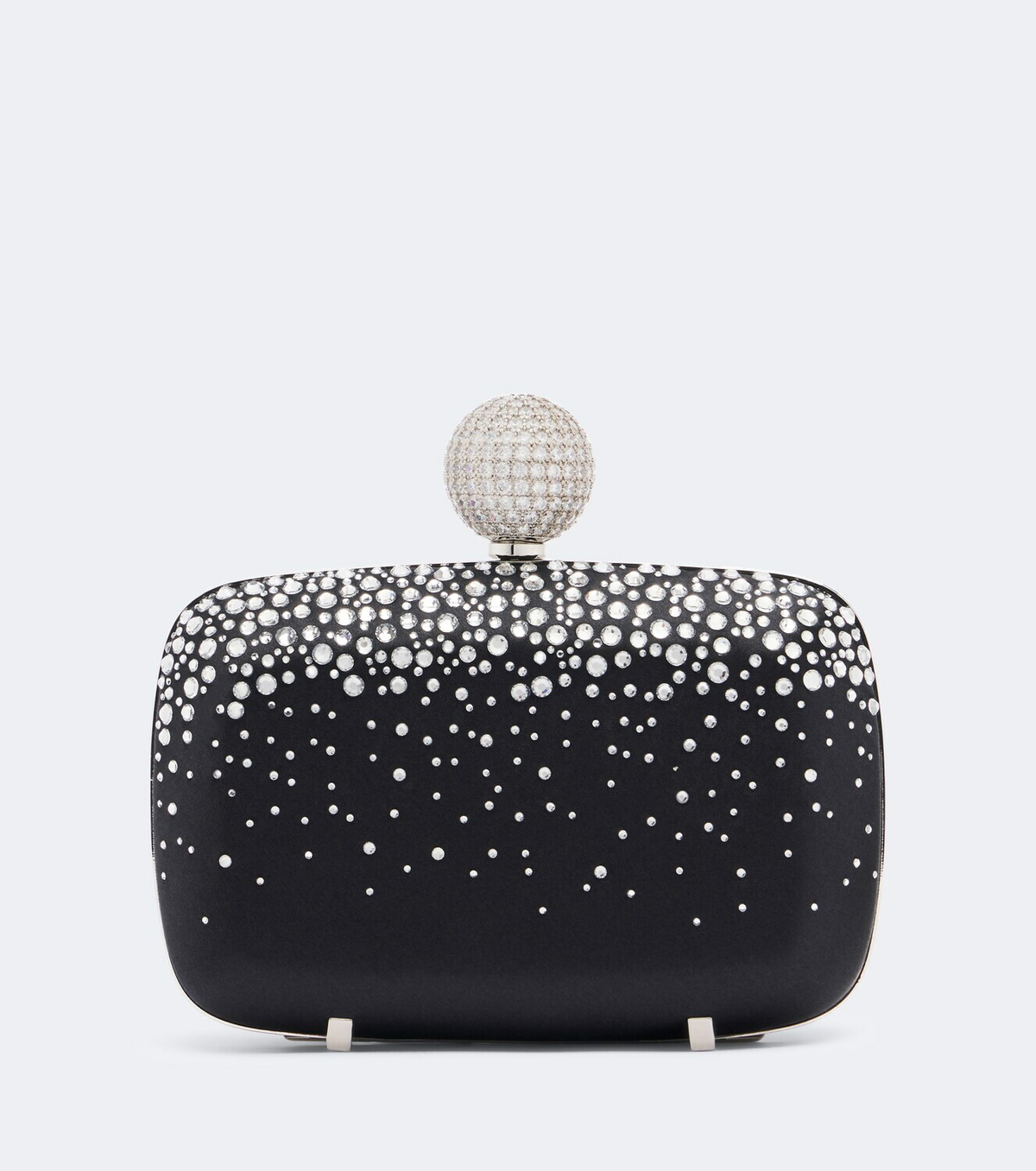 Roger Vivier Vivier Marlene embellished satin clutch