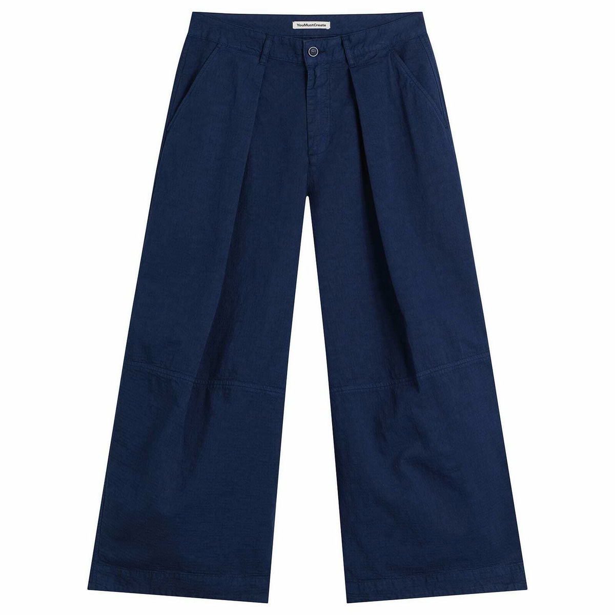 YMC Women's Deadbeat Trousers in Blue