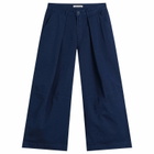 YMC Women's Deadbeat Trousers in Blue
